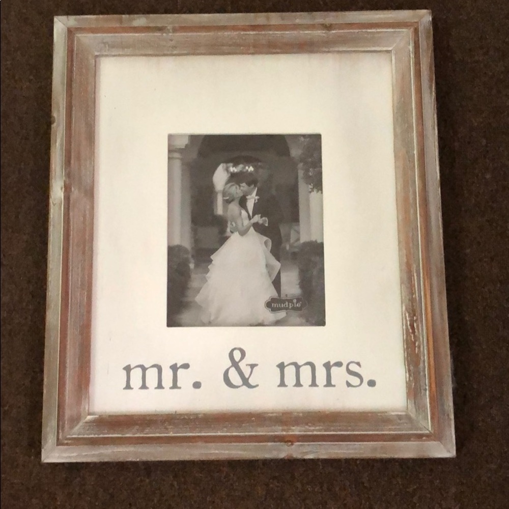 Mr. and Mrs. Picture frame